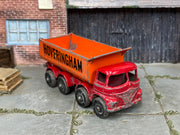 Lesney Matchbox No.17 Hoveringham Tipper Truck — three-quarter view — actual item condition photo