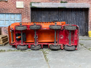 Lesney Matchbox No.17 Hoveringham Tipper Truck — base-marking view — actual item condition photo