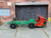 Lesney Matchbox No.26 GMC Tipper Chassis Only — side view — actual item condition photo
