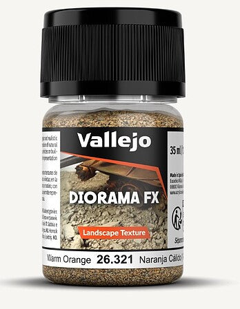 Vallejo Diorama FX Warm Orange 1–2 mm 35 ml – 26.321– product image