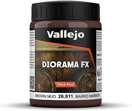 Vallejo Diorama FX Brown Thick Mud – 26.811