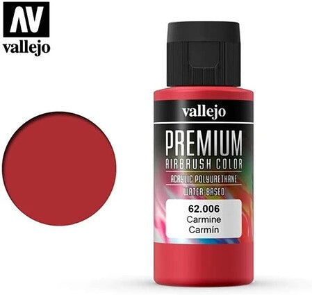 Vallejo Premium Opaque Carmine Hobby Paint – 62.006