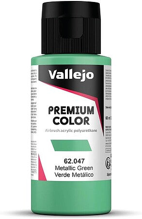 Vallejo 62.047 Premium Metallic Green — 60 ml - product image