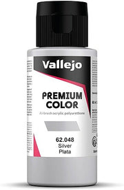 Vallejo Premium Color Silver 62.048 – VLJ62048 — exact Vallejo product photo