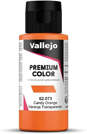 Vallejo Premium Color Candy Orange 60 mL – VLJ62073 — exact Vallejo product photo
