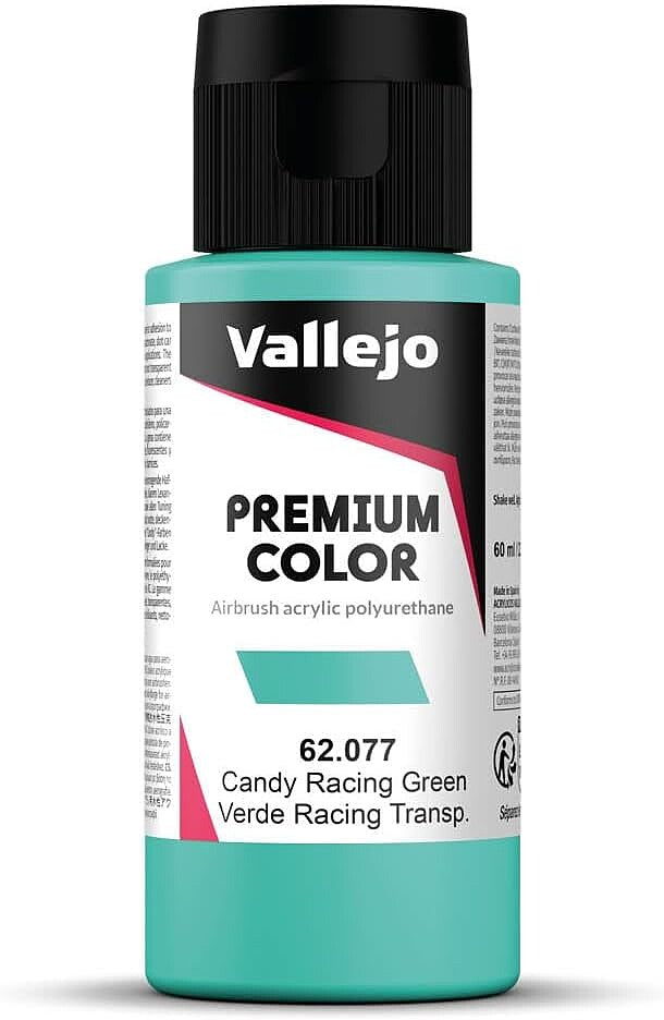Vallejo 62.077 Premium Color Candy Racing Green – 60 ml
