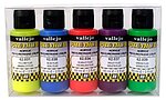Vallejo Premium Fluorescent Colors Set – 5 x 60ml – 62.102