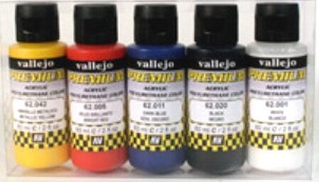 Vallejo Premium Color Candy Colors Set, 5 × 60 ml – 62.104 exact product photo