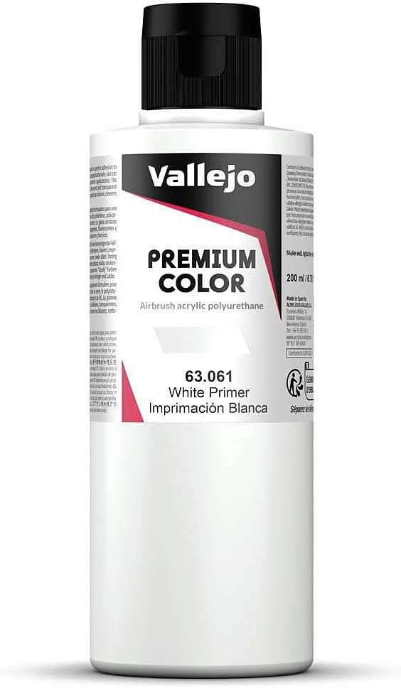 Vallejo 63.061 Premium White Primer – 200ml