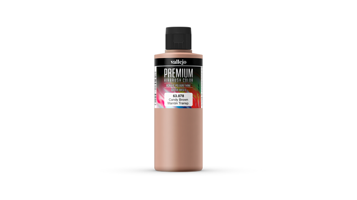 Vallejo Premium Color Candy Brown 200ml – 63.078 - product image