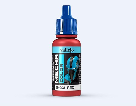 Vallejo 69.008 Mecha Color Red Acrylic Paint