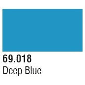 Vallejo Mecha Color Deep Blue 17ml Bottle — exact product reference view 2
