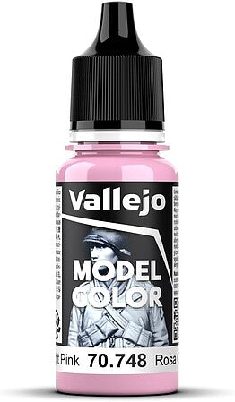 Vallejo Model Color Light Pink 18 mL – VLJ70748 — exact Vallejo product photo