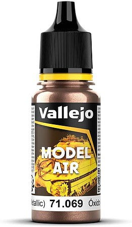Vallejo Model Air Rust Acrylic Paint – 17ml – 71.069