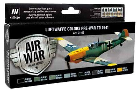 Vallejo RLM I Model Air paint set