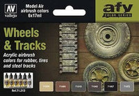 Vallejo Model Air Wheels & Tracks Color Set – 71.213– product image 2