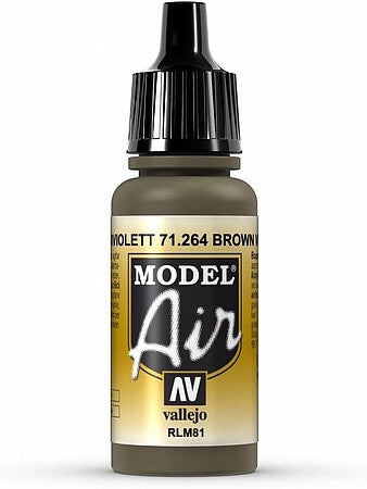 Vallejo Model Air Brown Violet RLM 81 – 17ml – 71.264– product image