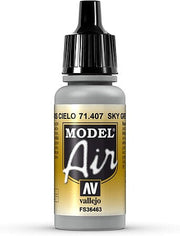 Vallejo Model Air Sky Grey 17ml – 71.407– product image 1