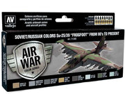 Vallejo Model Air Soviet/Russian Su-25 and Su-39 Frogfoot, 8-Color Set – 71.603– product image 2