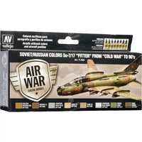Vallejo Model Air Soviet/Russian Su-7 and Su-17 Fitter, 8-Color Set – 71.604– product image 2