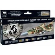 Vallejo Model Air Soviet/Russian MiG-23 Flogger, 8-Color Set – 71.606– product image 2