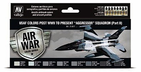 Vallejo Model Air USAF Pre-WWII Paint Set – 71.617