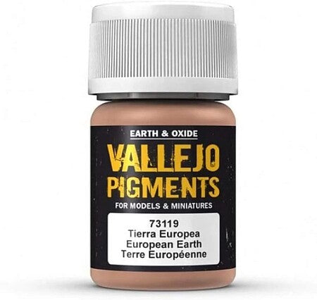 Vallejo European Earth Pigment – 30ml – 73.119