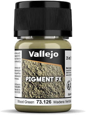 Vallejo Pigment FX Wood Green, 35 ml – 73.126 — exact Vallejo product photo