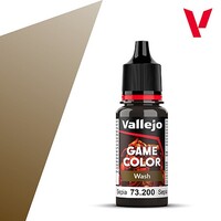 Vallejo SEPIA WASH 17ml Bottle — exact product view