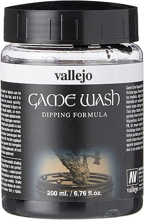 Vallejo Game Wash Black Shade, 200 ml – 73.301 — exact Vallejo product photo