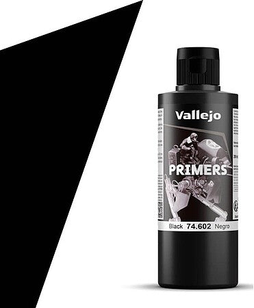 Vallejo Surface Primer Black, 200 ml – 74.602 exact product photo