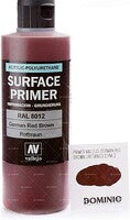 Vallejo German Red Brown RAL 8012 Primer (200ml Bottle) — exact product view