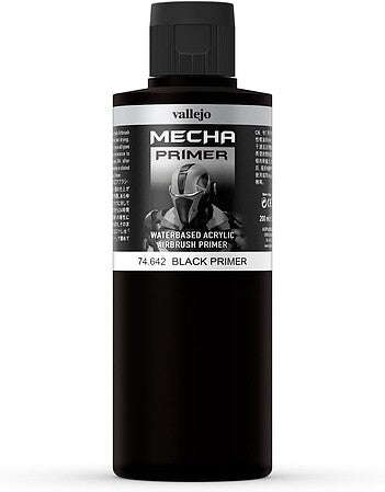 Vallejo Mecha Color Black Primer, 200 ml – 74.642 exact product photo