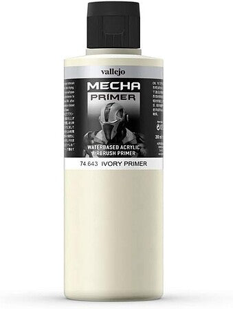 Vallejo 74.643 Mecha Color Ivory Surface Primer 200 mL product image