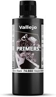 Vallejo Gloss Black Primer (200ml Bottle) — exact product view