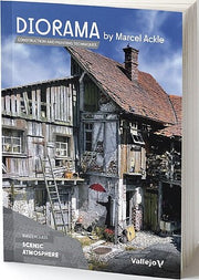 Front cover of Vallejo 75065 Diorama by Marcel Ackle, English edition