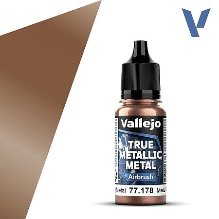 Vallejo True Metallic Airbrush Rusty Metal 18 ml – 77.178– product image