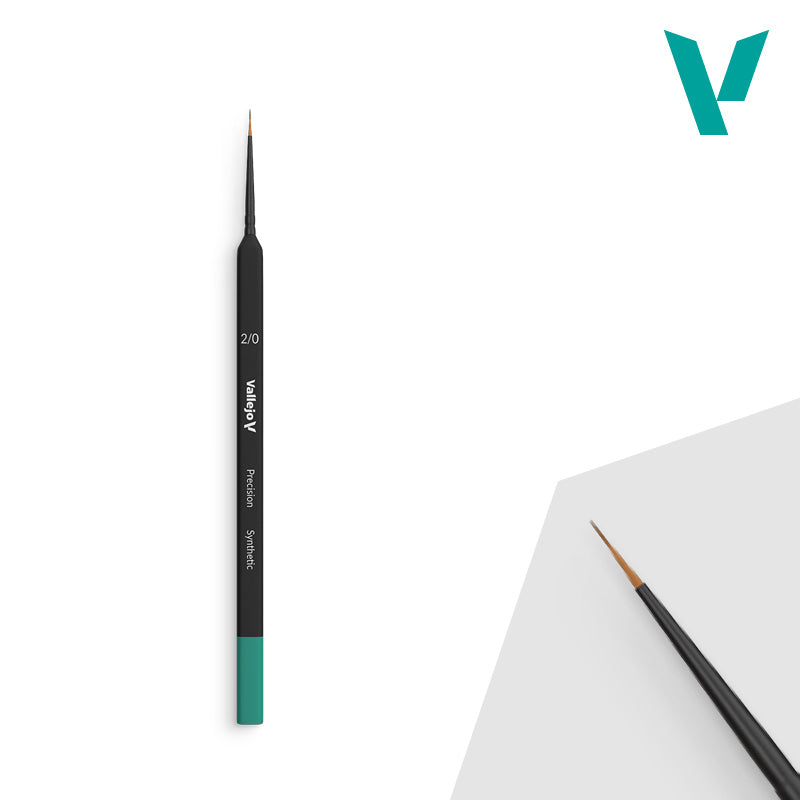 Vallejo B03020 Precision Round Synthetic Brush No. 2/0 - product image