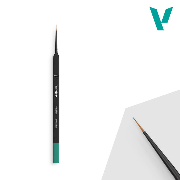 Vallejo B03020 Precision Round Synthetic Brush No. 2/0 - product image