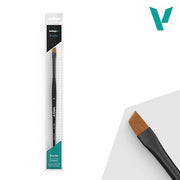 Vallejo 05001 Flat Angled Synthetic Brush, Small– product image 1