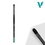 Vallejo Shader Filbert Flat Synthetic Brush No. 4 – B06004 — exact Vallejo product photo
