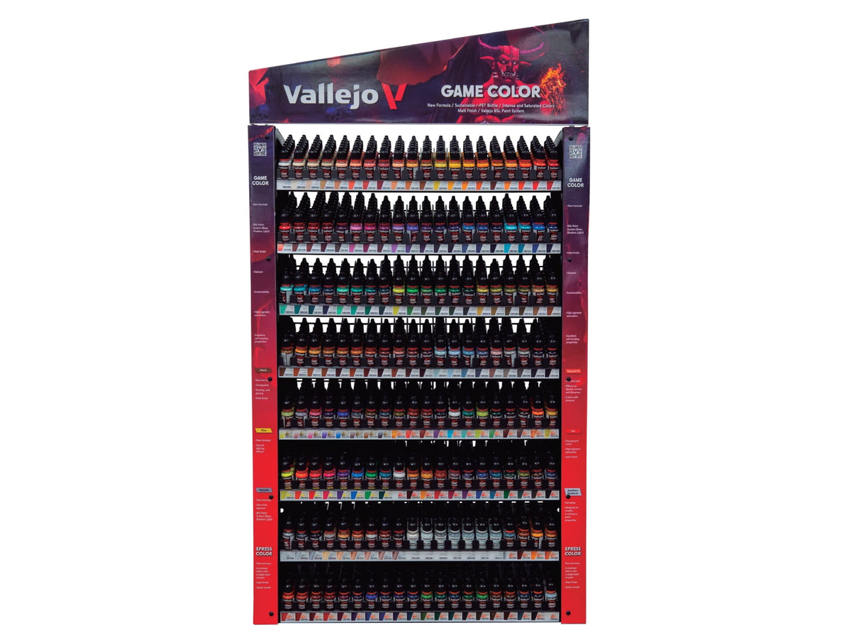 Vallejo Game & Xpress Color Retail Display – EX720– product image