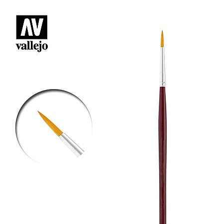 Vallejo Round Toray Brush No. 6 – P54006 — exact Vallejo product photo
