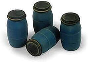 Vallejo SC210 actual four painted modern plastic drums no.1 model examples