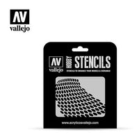 DISTORT HONEYCOMB STENCIL - product image