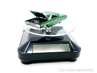 3.5´´ Solar Rotating Display Stand with Black Base for 1/64 Scale Model Cars11 image 2