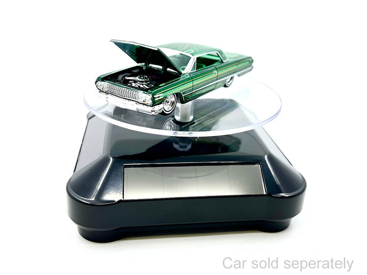 3.5´´ Solar Rotating Display Stand with Black Base for 1/64 Scale Model Cars11 image 2