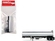 Elliptical Tanker Trailer Silver 1/87 (HO) Plastic Model by Promotex image 3