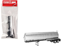 Chemical Tanker Trailer Silver 1/87 (HO) Plastic Model by Promotex image 3