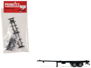 Container Chassis for 2-Axle 40ft Trailer 1/87 (HO) Plastic Model by Promotex image 2